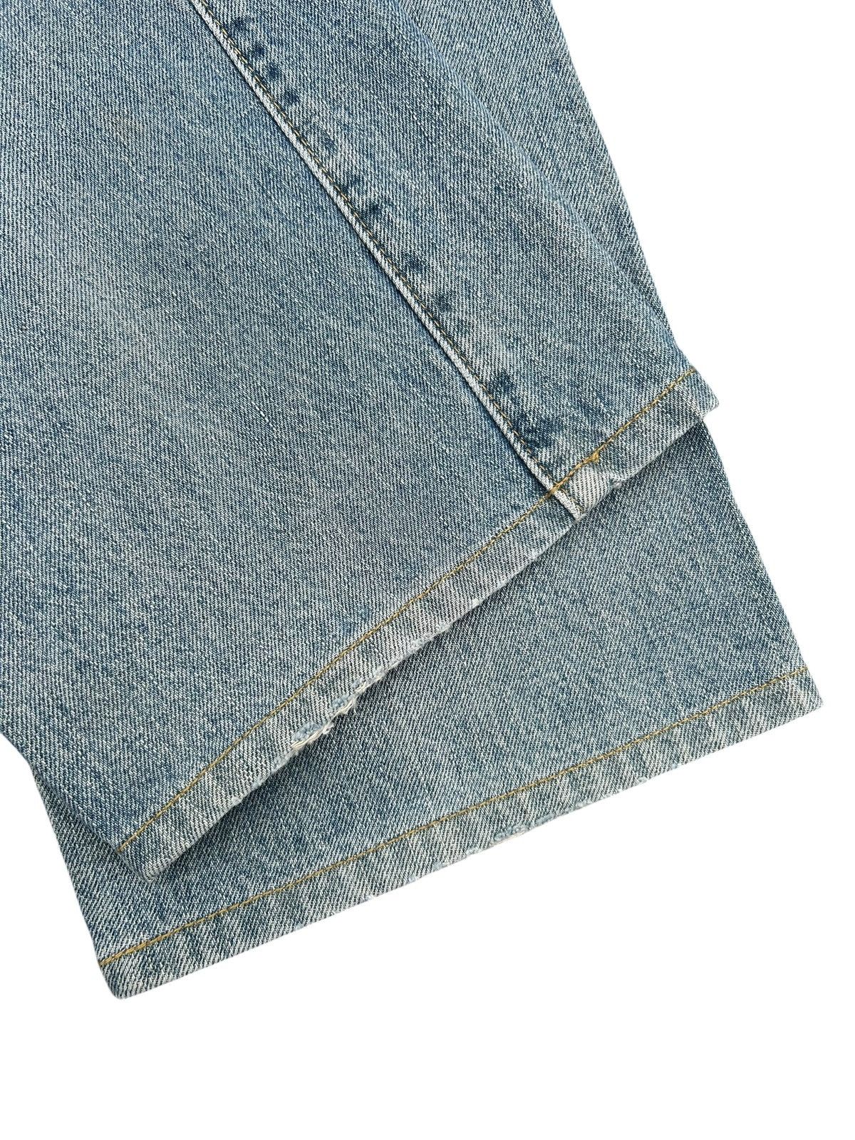 Kapital Vintage Levis Big E Selvedge Thrashed Denim Jeans Size US 32 / EU 48 - 13 Thumbnail