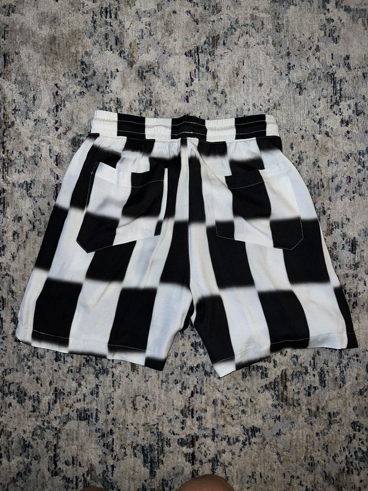Rhude Rhude Patron of the New Checkered Shorts Sz L Size US 33 - 6 Thumbnail