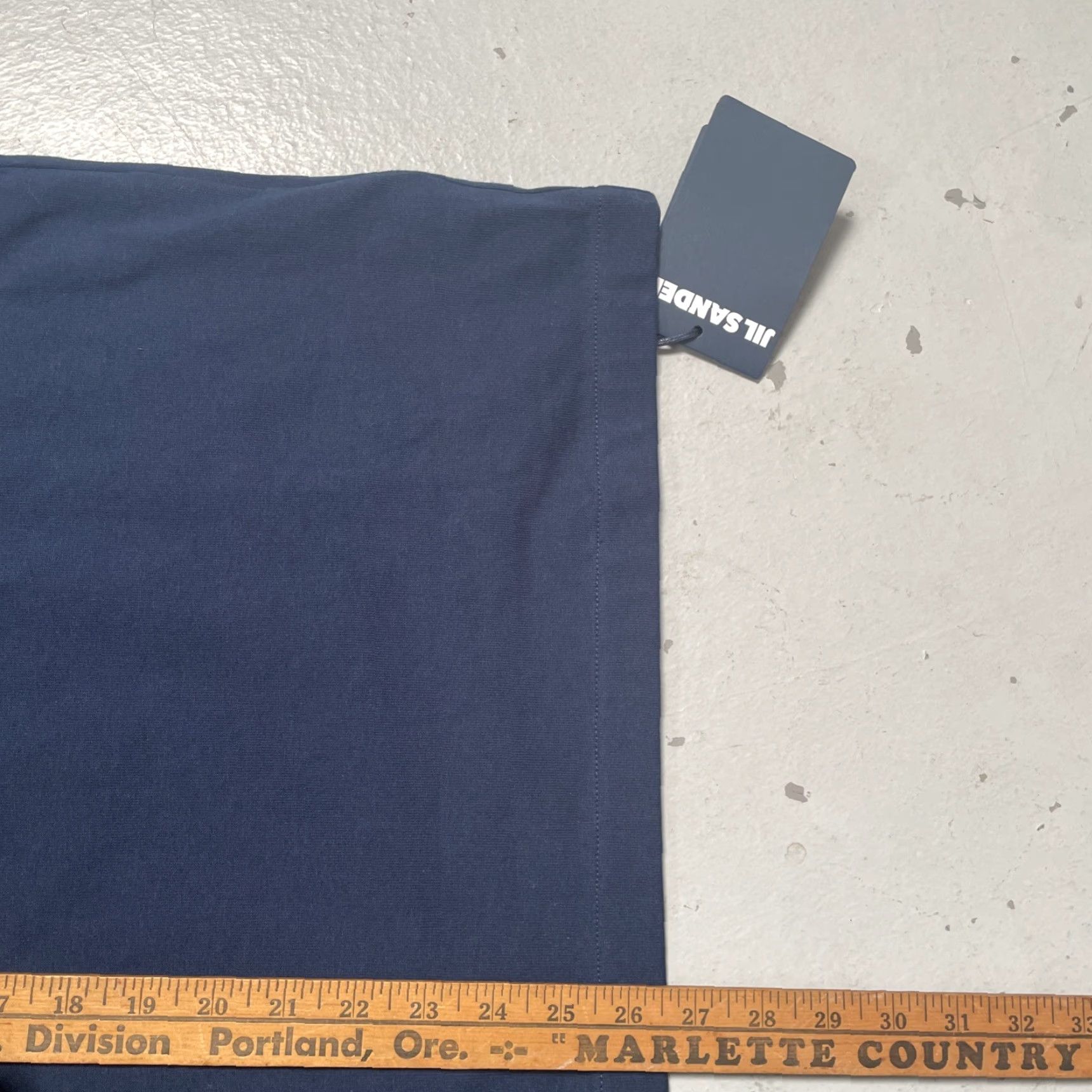 Jil Sander Jil Sander Cotton Jersey Knit Logo T-Shirt Made In Italy NWT S Blue Unisex Adults Short Sleeve Shirts Men Women Size US S / EU 44-46 / 1 - 6 Thumbnail