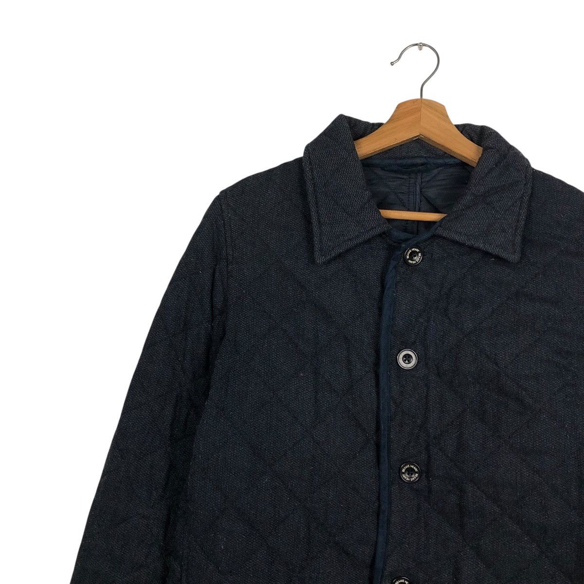 Beams Plus 📌Button Quilted Chore Jacket Beams Heart Size US L / EU 52-54 / 3 - 8 Thumbnail