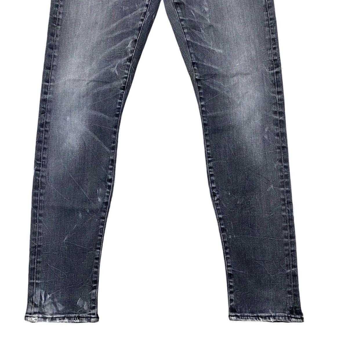 R13 R13 Black Marble Boy Skinny Jeans Size US 33 - 6 Thumbnail