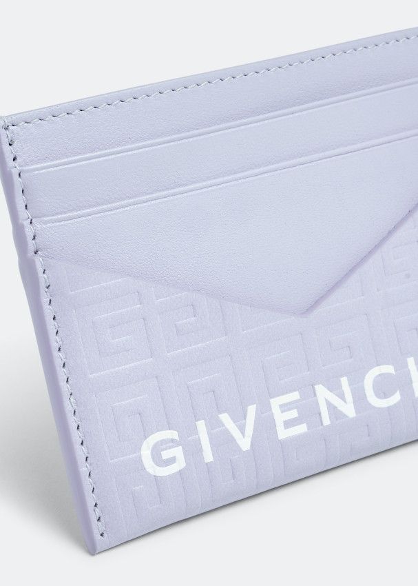 Givenchy o1srvl11e0824 Size: OS / G Cut Card Holder in Light Blue Size ONE SIZE - 2 Thumbnail