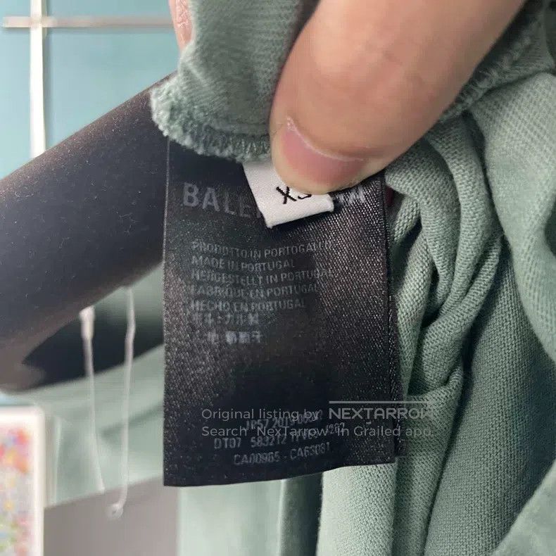 Balenciaga Balenciaga Olive green lock short-sleeved Size US XS / EU 42 / 0 - 4 Thumbnail