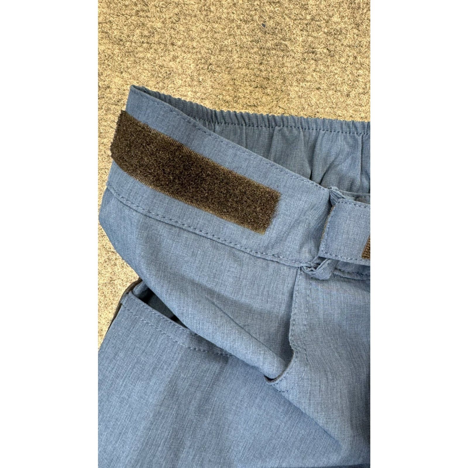 Brandblack Priessei Mens XL Cargo Adventure Shorts Vented Adjustable Stretch Blue and Black Cargo, Quick Dry, Outdoor, Sports, Travel Size US 36 / EU 52 - 7 Thumbnail