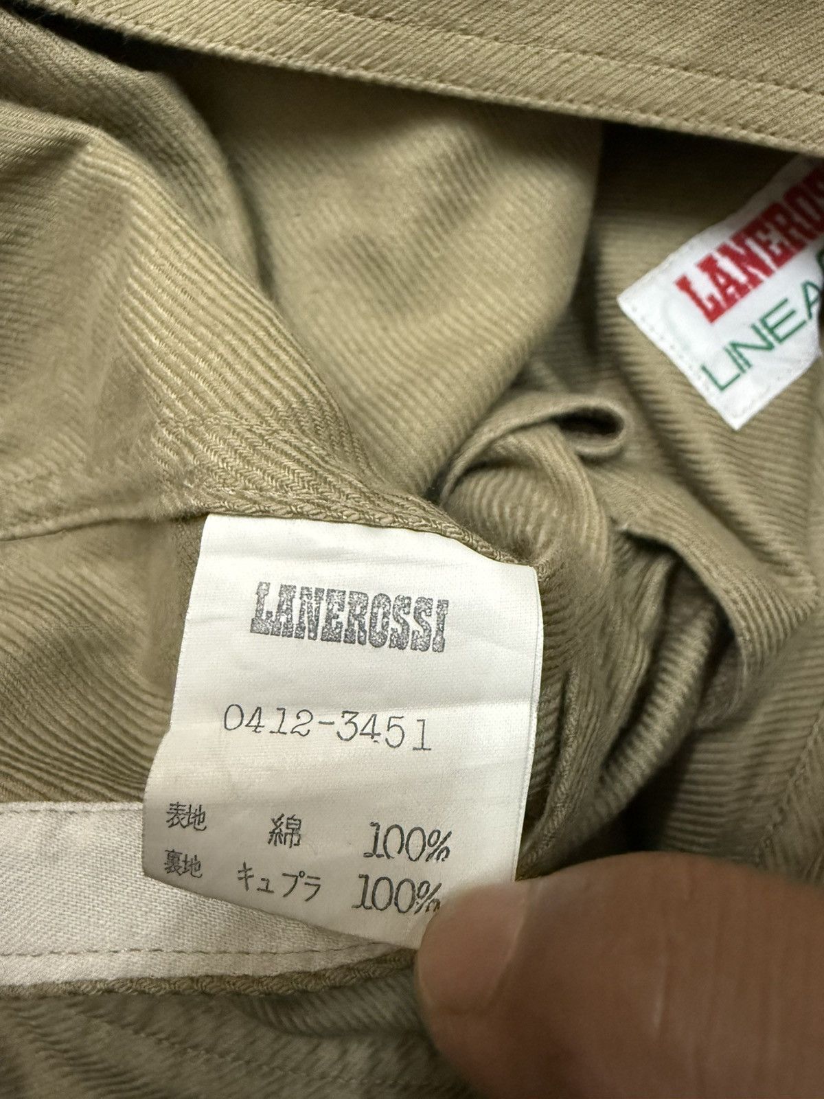 Japanese Brand Lanerossi Linea Sport Beige Jacket Size US XS / EU 42 / 0 - 9 Thumbnail