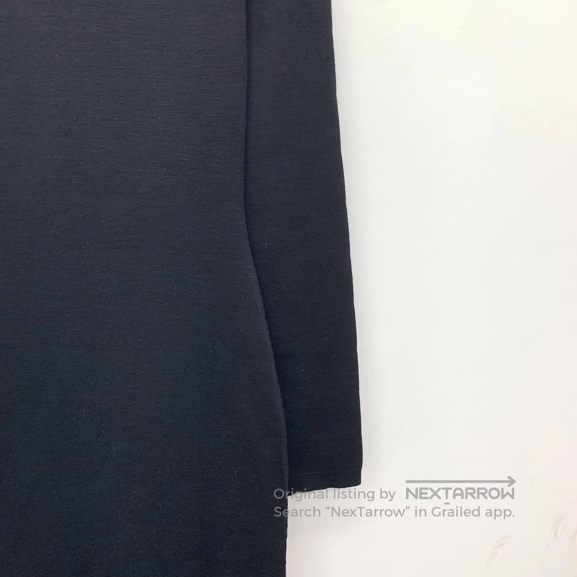Fendi FENDI Black Lined Monogram Printed Cashmere Crew Neck Long Size XS / US 0-2 / IT 36-38 - 4 Thumbnail