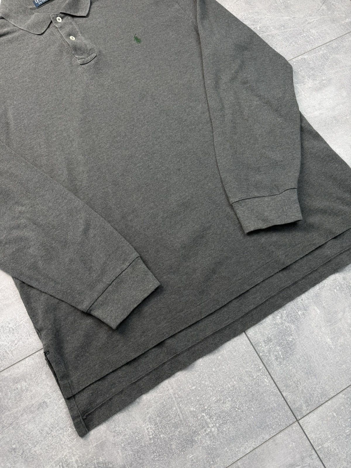 Polo Ralph Lauren Polo Ralph Lauren Long Sleeve Polo Vintage Size US XL / EU 56 / 4 - 3 Thumbnail