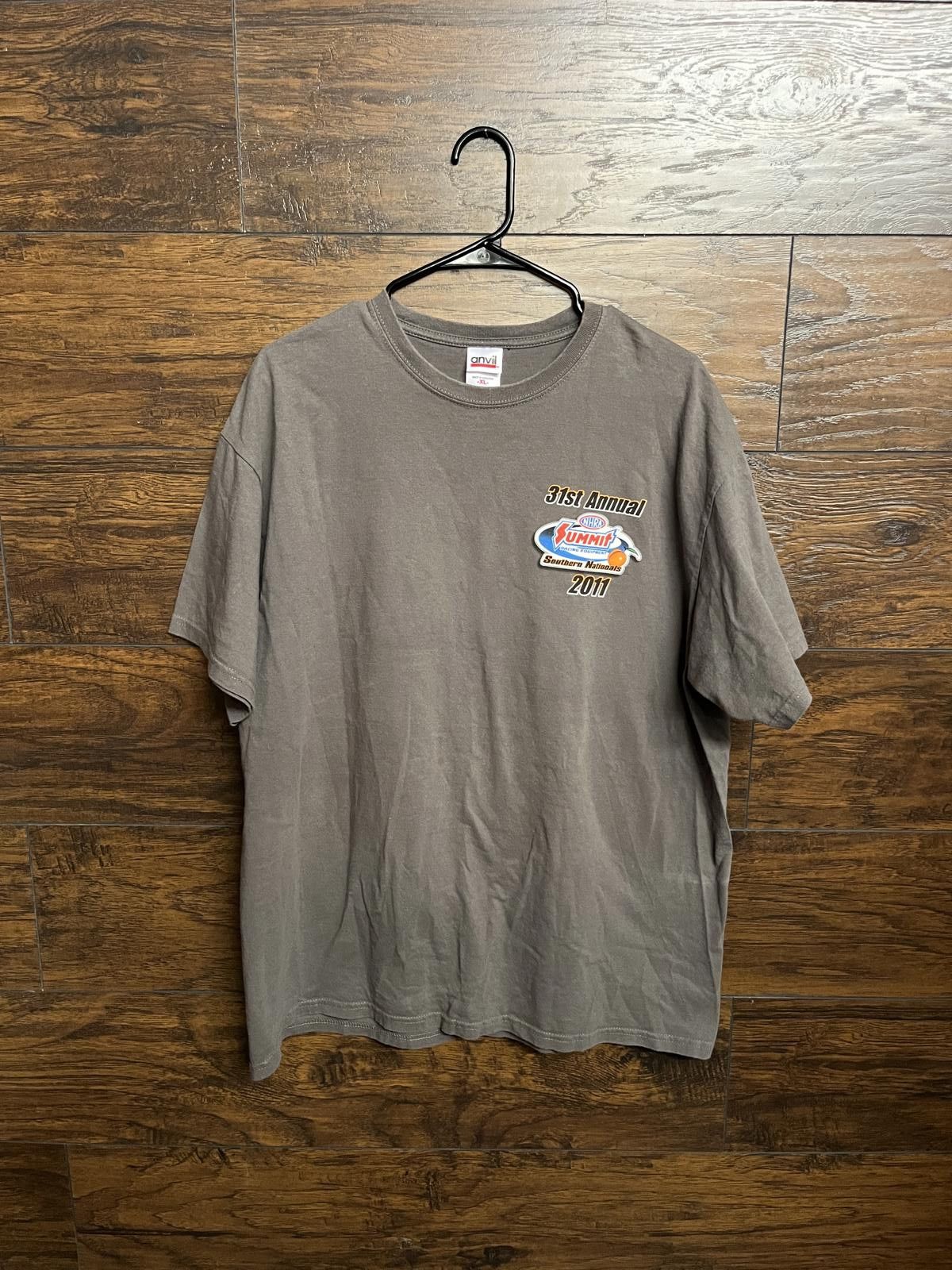 Anvil NHRA Drag Racing Series 2011 T-shirt Nationals Shirt - XL Size US XL / EU 56 / 4 - 2 Thumbnail