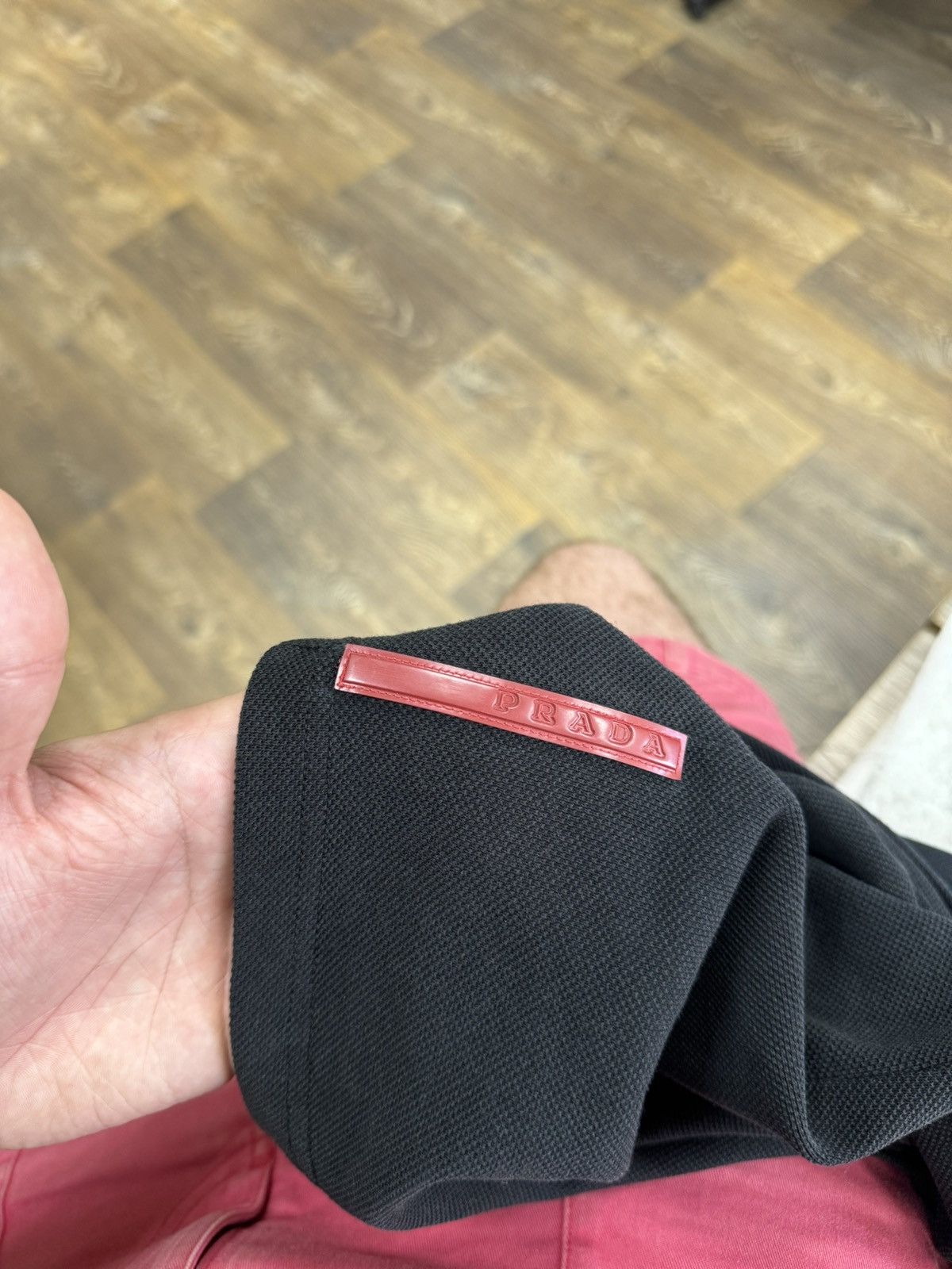 Prada Prada Vintage Red Tab Pocket Tee Size US M / EU 48-50 / 2 - 4 Thumbnail