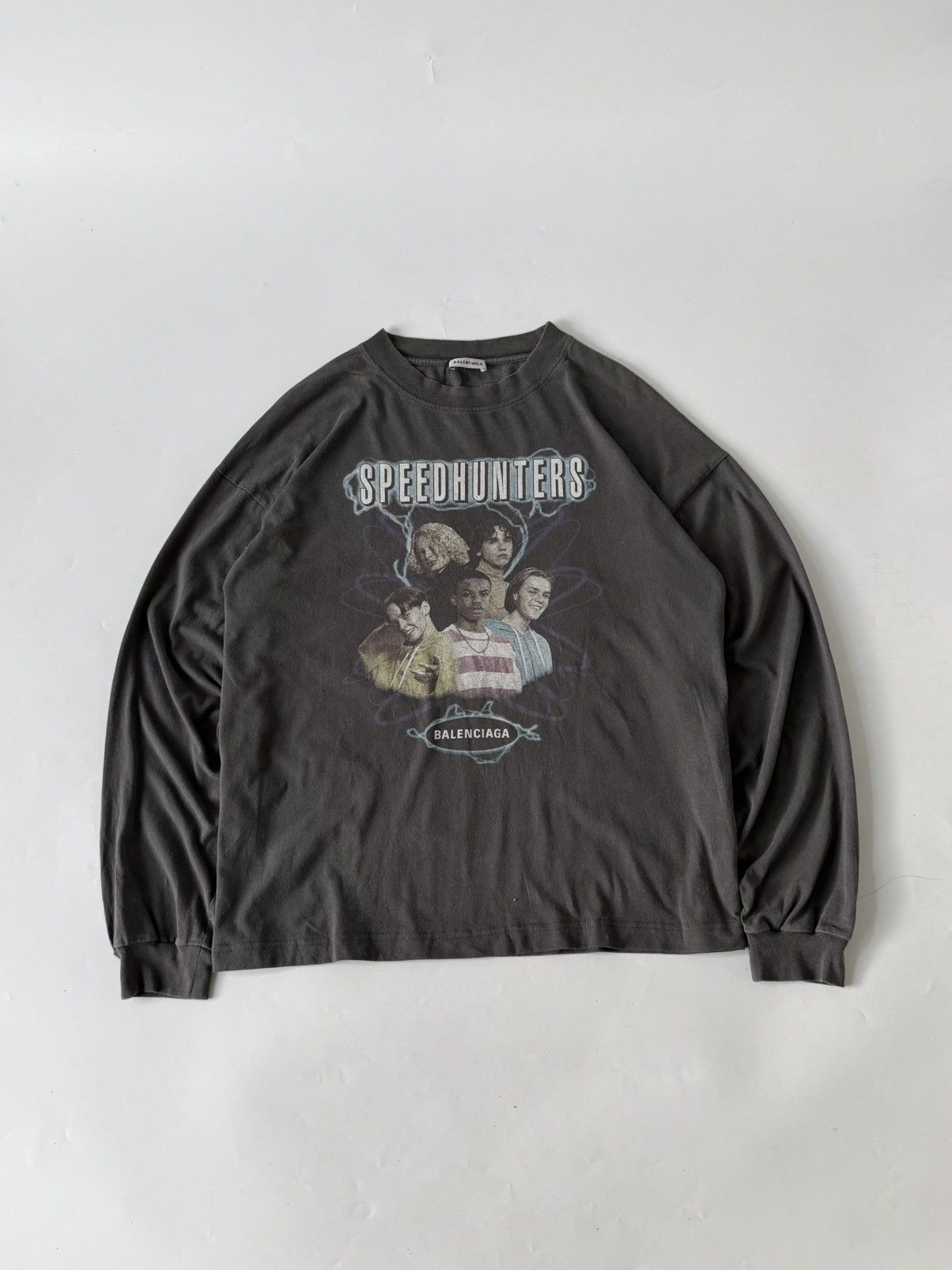balenciaga SPEEDHUNTERS 長袖Tシャツ Balenciaga Balenciaga Speedhunters Long Sleeve | Grailed