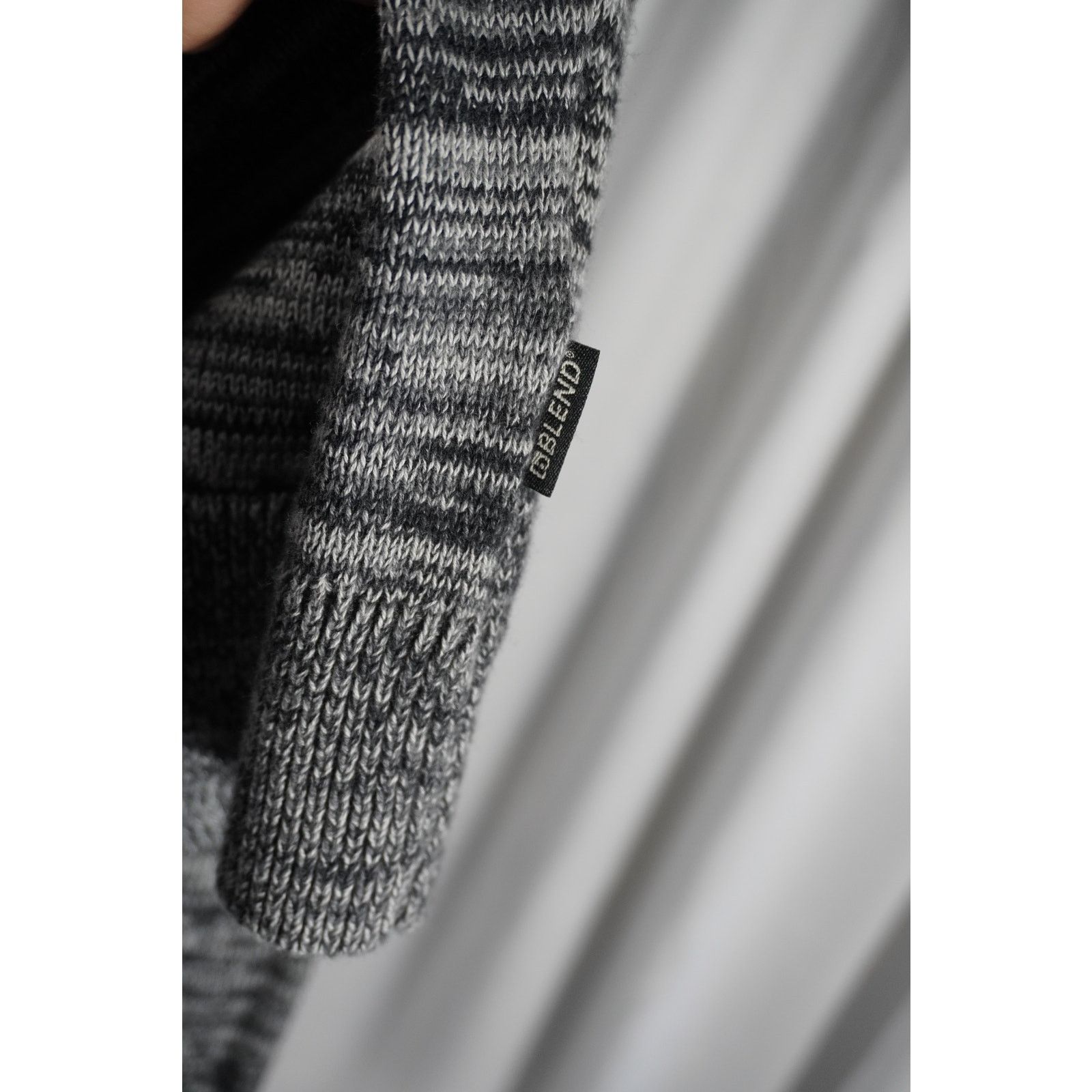 Blends Blend Crew Neck Sweater Marled Knit Pullover Long Sleeve Size US L / EU 52-54 / 3 - 5 Thumbnail