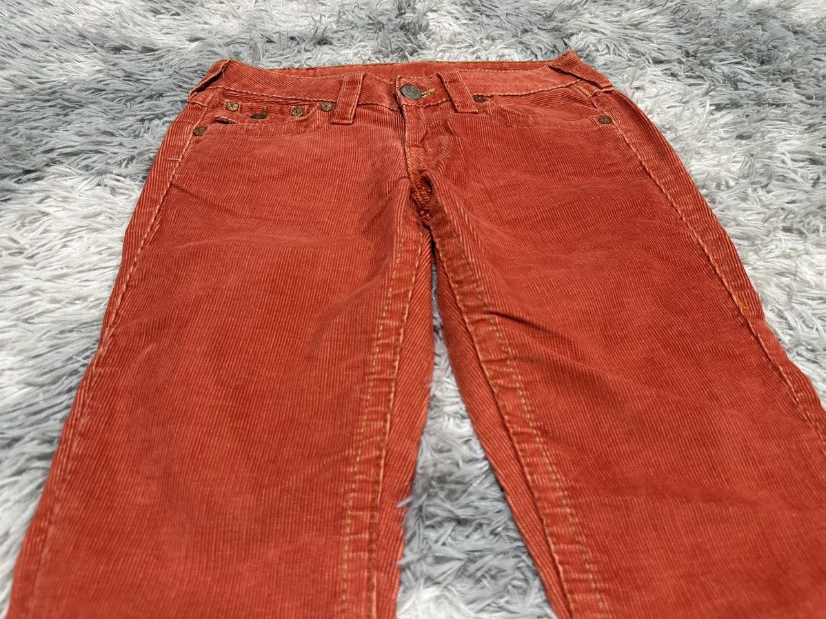 True Religion 🔥Sick Y2K True Religion Corduroy Flared Denim Size US 28 / EU 44 - 2 Thumbnail