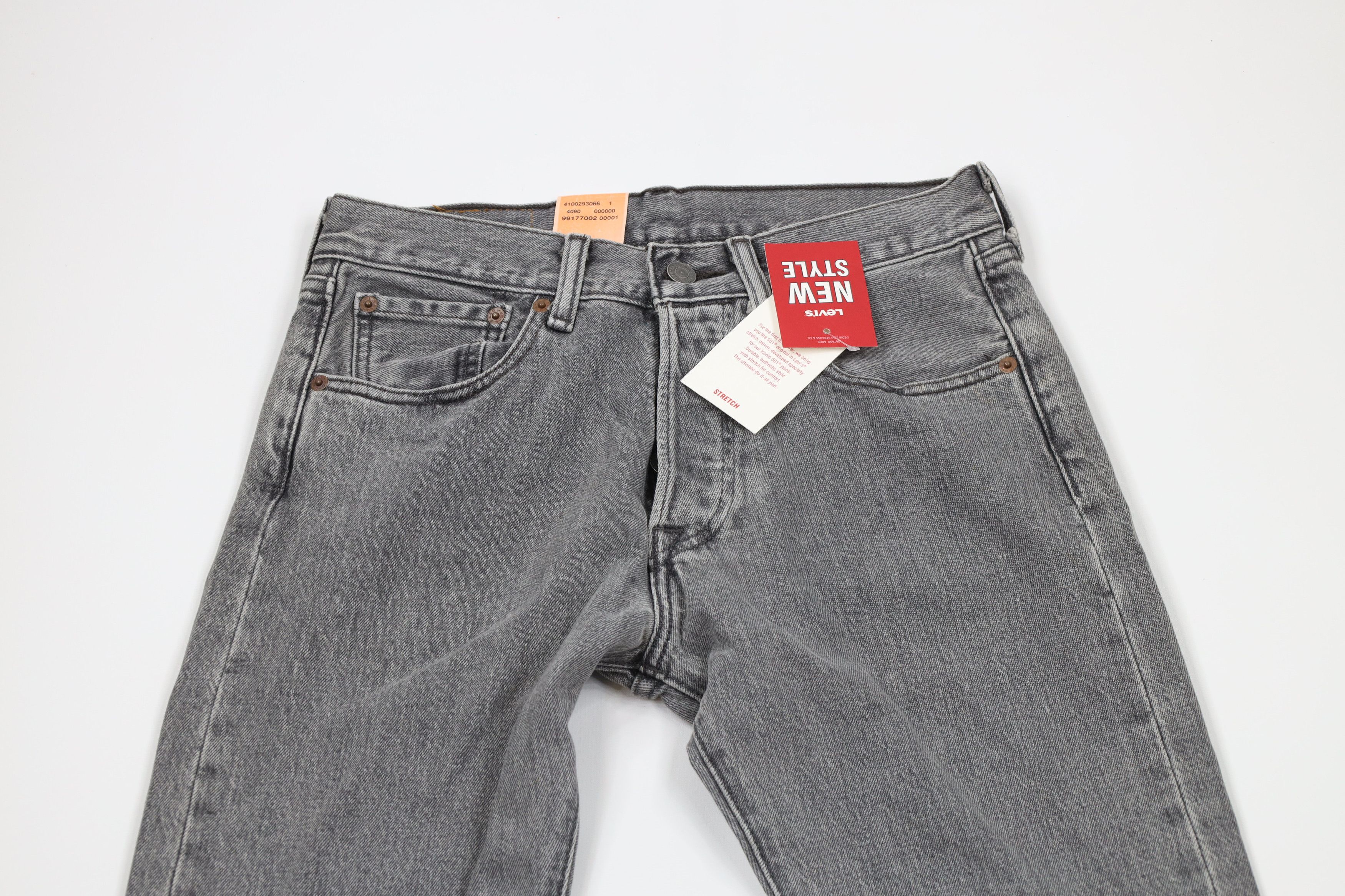 Levi's New Levis 501xx Button Fly Stretch Straight Leg Jeans Size US 28 / EU 44 - 4 Thumbnail