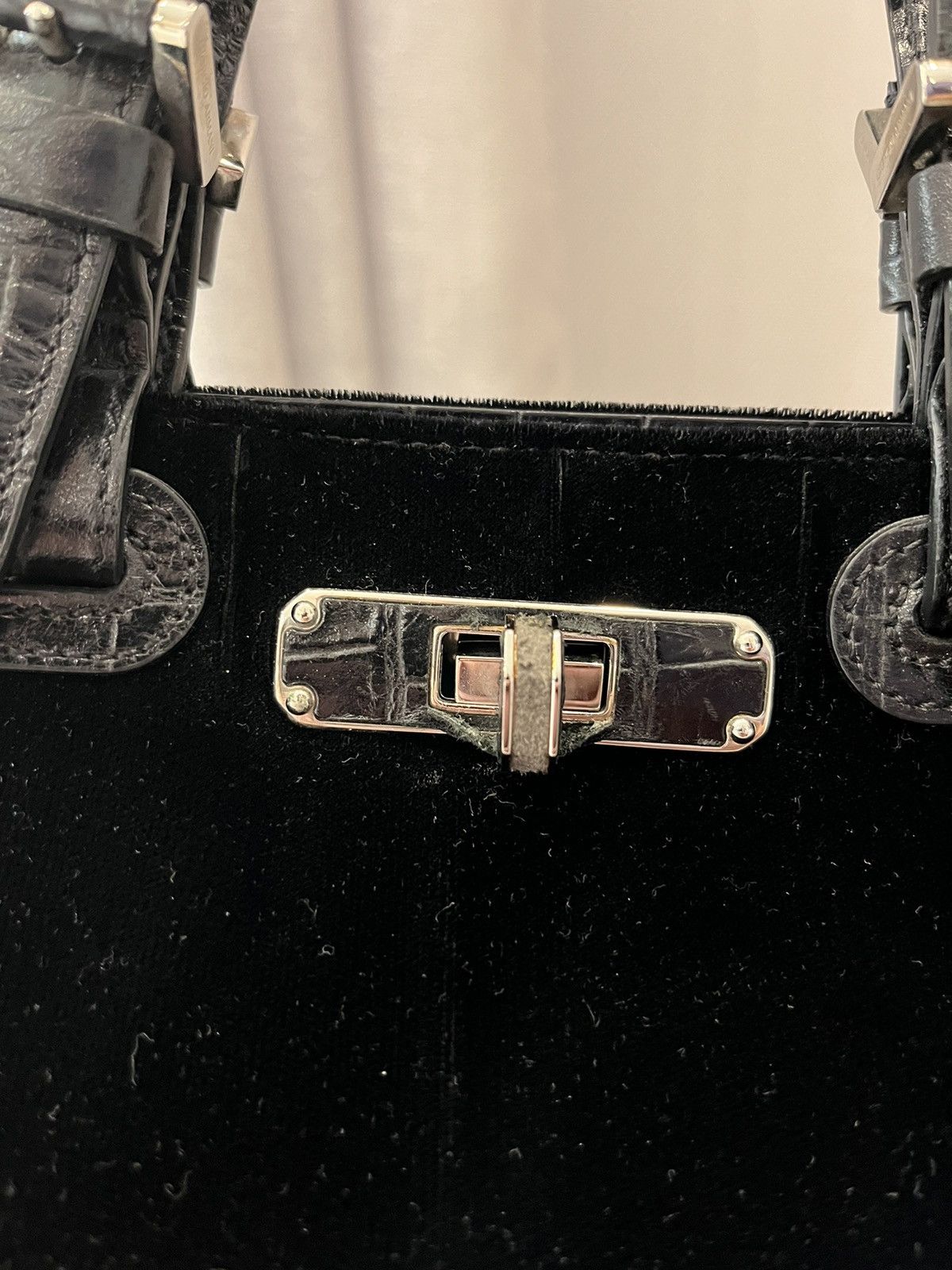 Emporio Armani Hype Giorgio Armani Gargonne bag luxury velour Y2K Size ONE SIZE - 9 Thumbnail