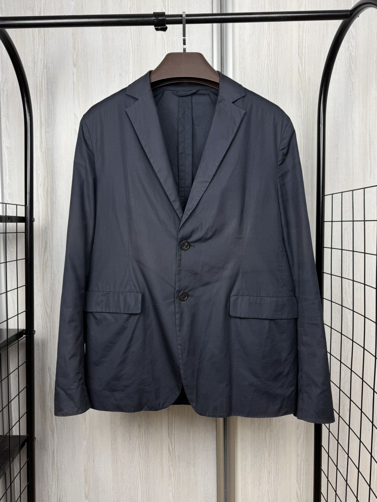 Acne Studios ANTIBES POP PSS17 Unlined cotton faded blazer