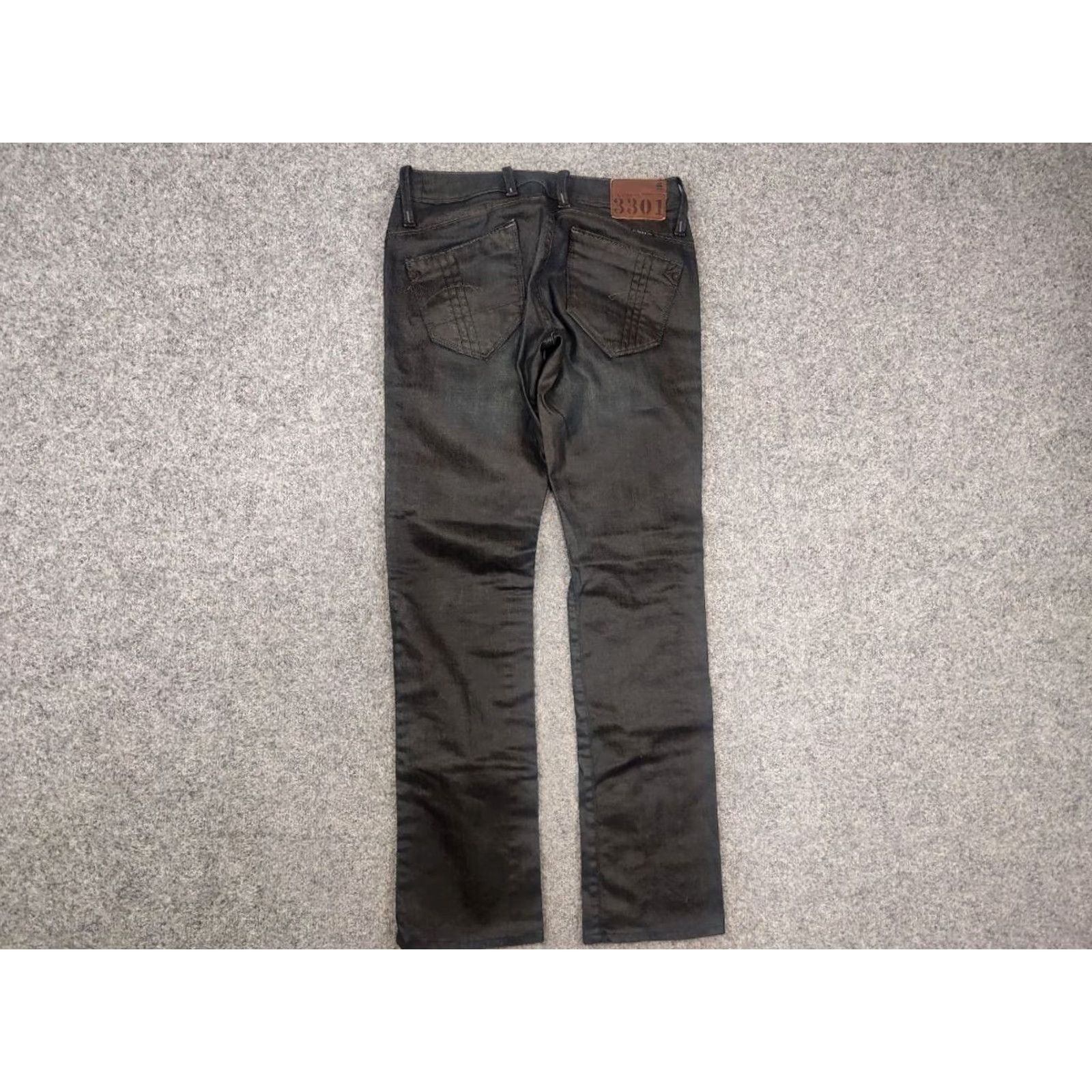 G-Star G Star Raw Elect Straight Jeans 29 Women Blue Low rise 5-Pocket Denim Vintage Y2K Style Stars Brand: G-Star Size 29" - 6 Thumbnail