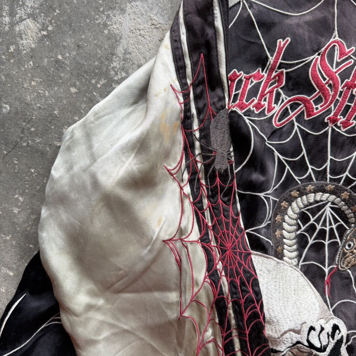14th Addiction 🔥RARE🔥Back street cramber skull rayon sukajan jacket Size US M / EU 48-50 / 2 - 8 Thumbnail