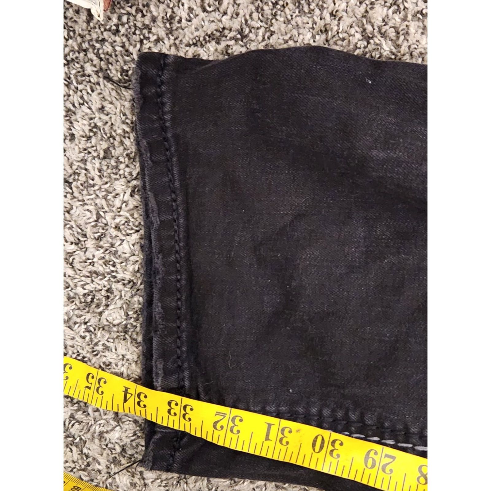 Vintage Westbourne biker black denim Rock Revival jeans Mens Sz 44 Straight 33in Inseam Black Biker Rock Revival Jeans Mens 44 Sz Big & Tall Denim Jeans Size US 44 / EU 60 - 6 Thumbnail