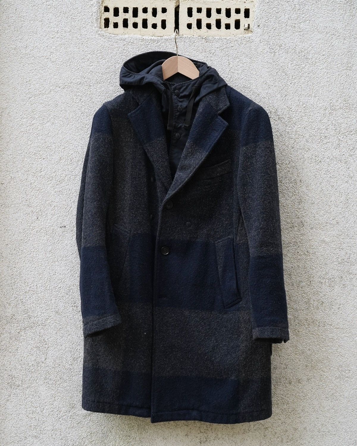 Engineered Garments Engineered Garments Chester coat - big plair melton - M Size US M / EU 48-50 / 2 - 1 Thumbnail