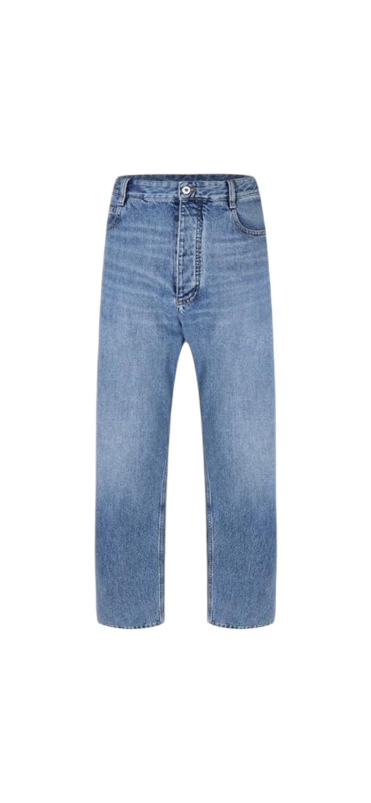 Bottega Veneta BOTTEGA VENETA MEDIUM WASHED STRAIGHT DENIM JEANS Size US 32 / EU 48 - 1 Thumbnail