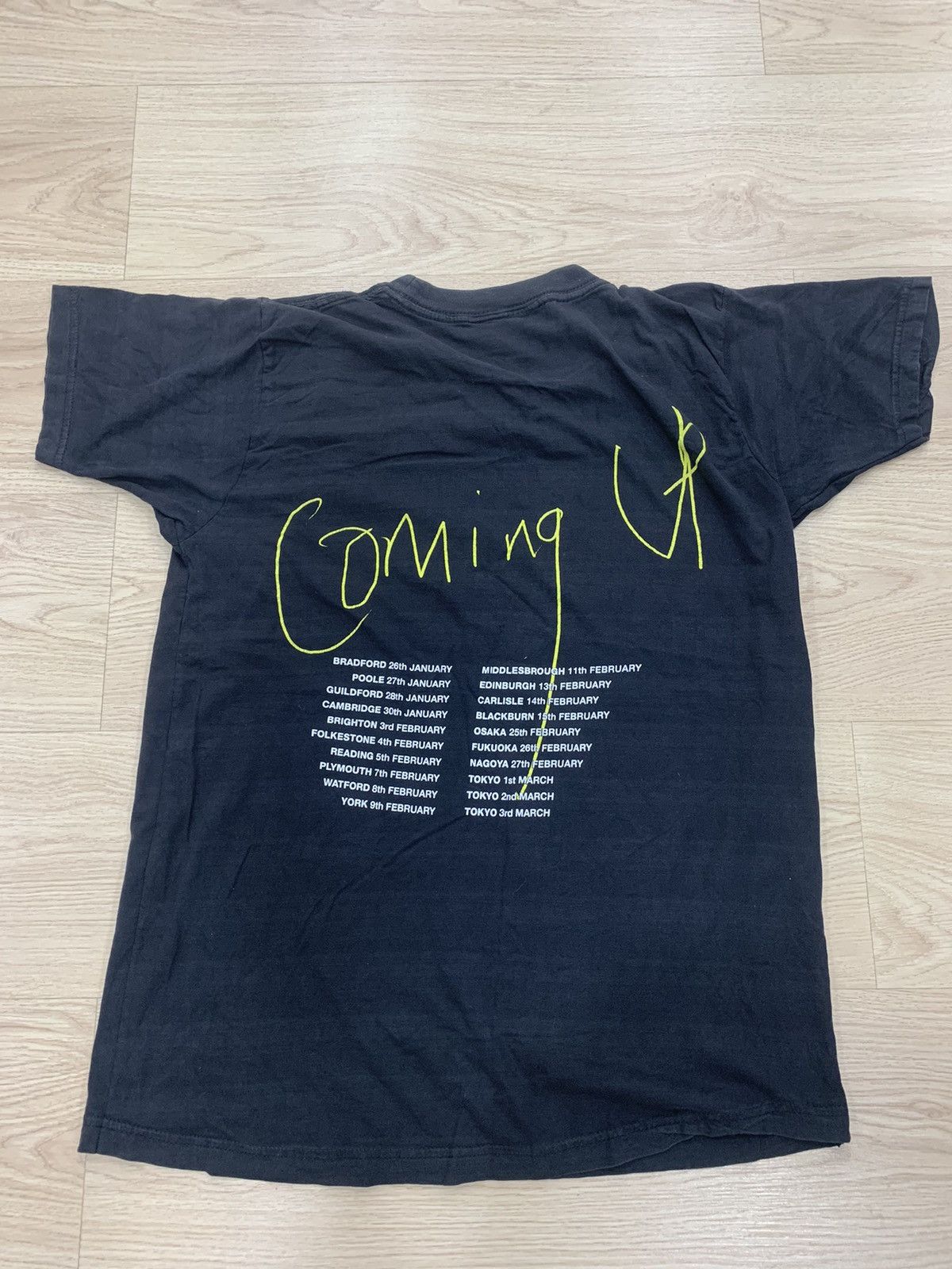 Band Tees Vtg SUEDE BAND TOUR SHIRT COMING UP BRIT OASIS BLUR DEFTONES Size US L / EU 52-54 / 3 - 3 Thumbnail