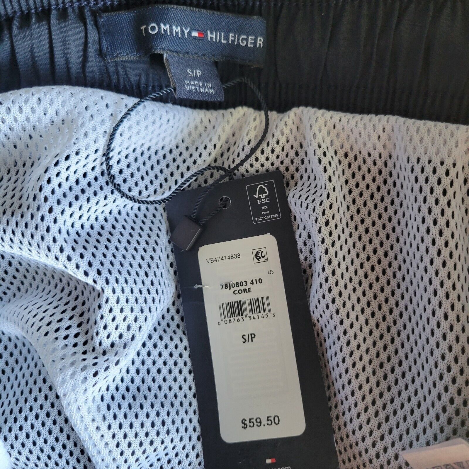 Tommy Hilfiger Men's Tommy Hilfiger Swimming Trunks. Size Small Size US 30 / EU 46 - 6 Thumbnail