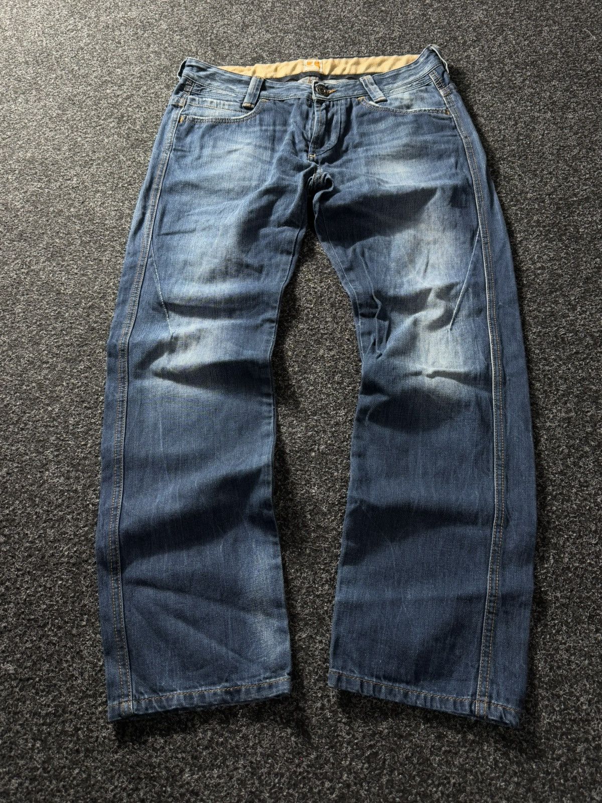 Hugo Boss × Japanese Brand × Vintage Vintage 90s Y2K Hugo Boss Jeans baggy pants Size US 32 / EU 48 - 1 Thumbnail