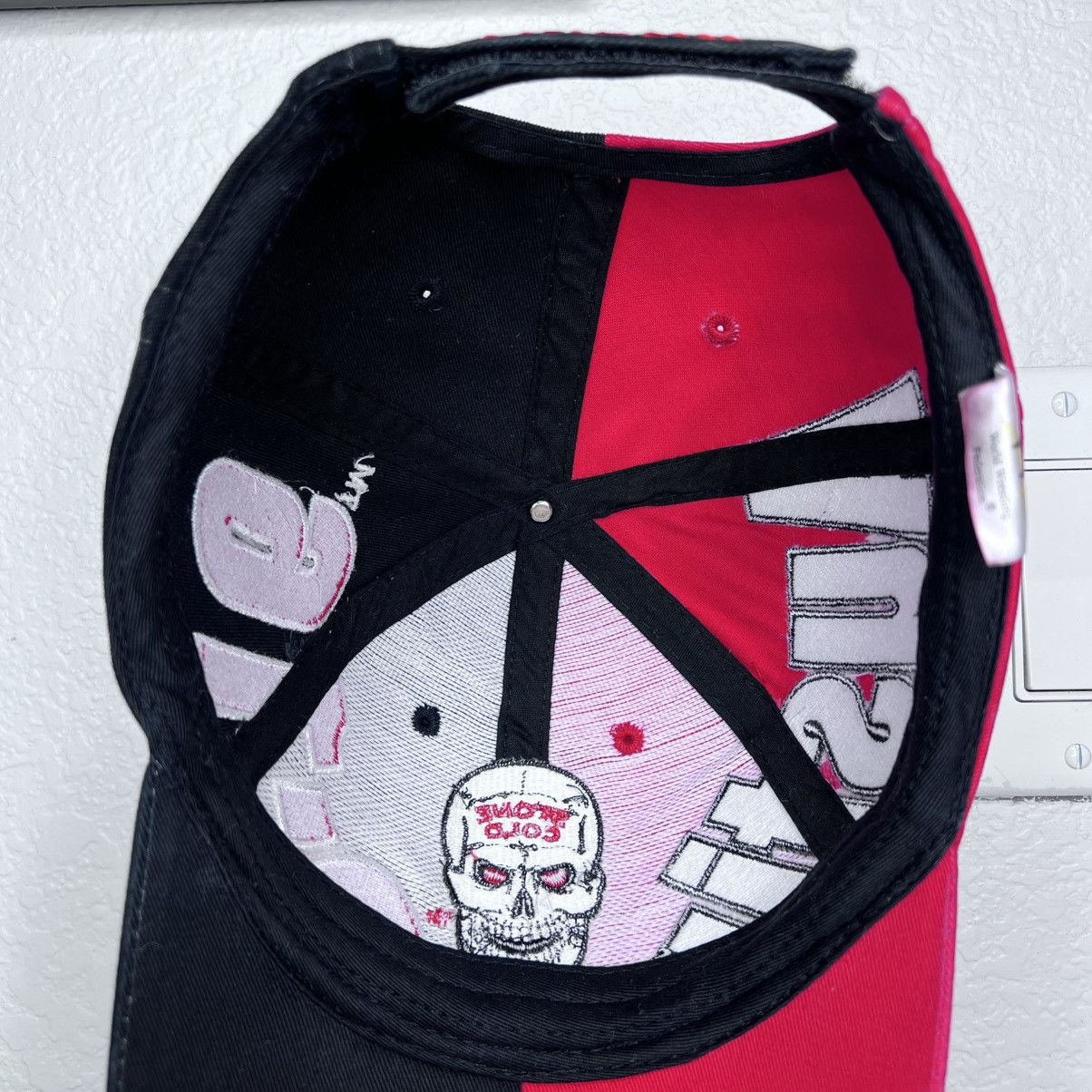 WWF Vintage WWF Stone Cold Steve Austin Skull Embroidered Hat Size ONE SIZE - 9 Thumbnail