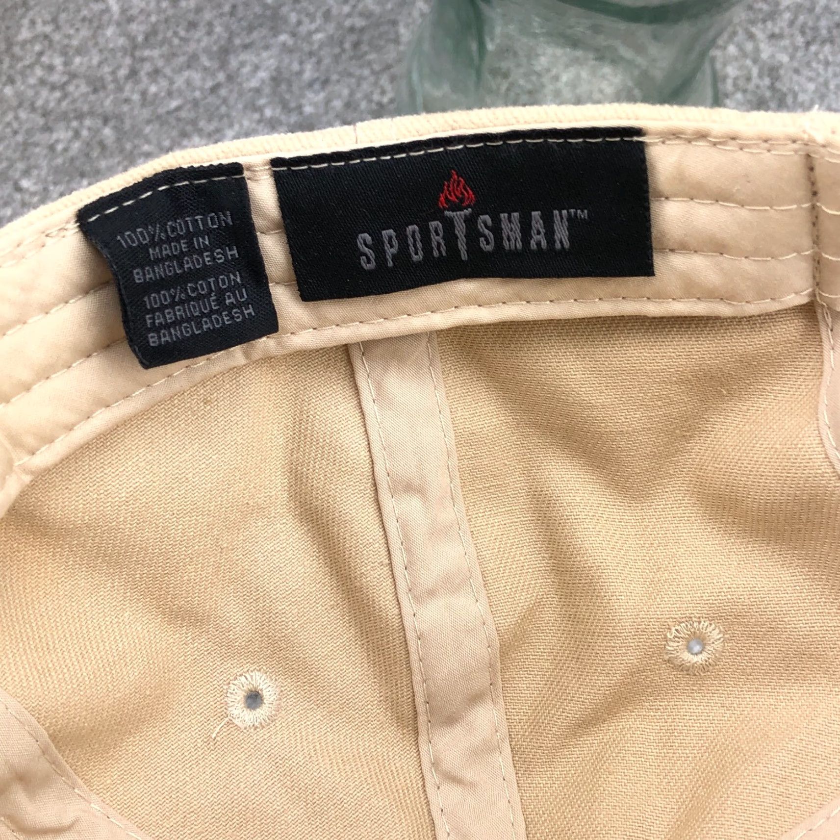 Vintage Houchins Beer Hat Cap Strap Back Tan Beige Adult Lion Dad Mens Casual Sprtsman Baseball Cap Men Beige Twill Cotton Adjustable Lightweight Vintage? Size ONE SIZE - 7 Thumbnail