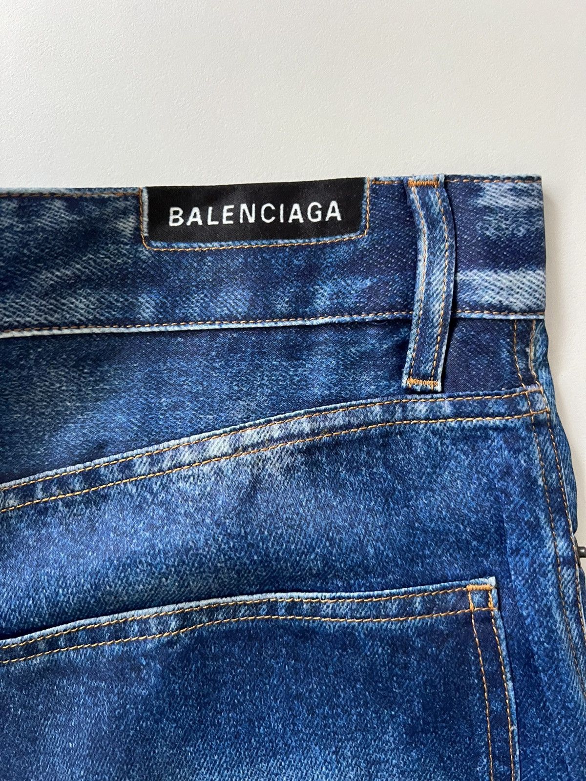Balenciaga Balenciaga Baggy Trompe L'oeil Jeans Size US 32 / EU 48 - 8 Thumbnail