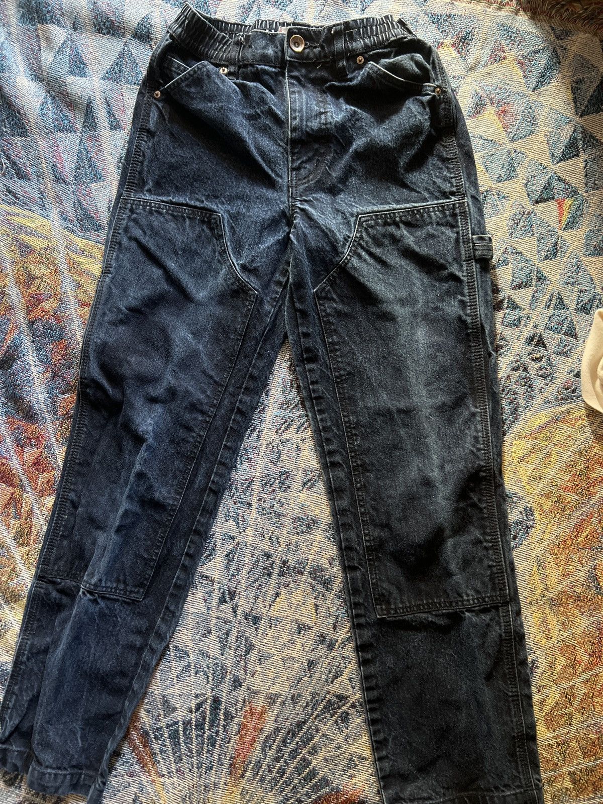 Bdg × Urban Outfitters Bdg blue Work-pant fitted pants Size US 28 / EU 44 - 1 Thumbnail