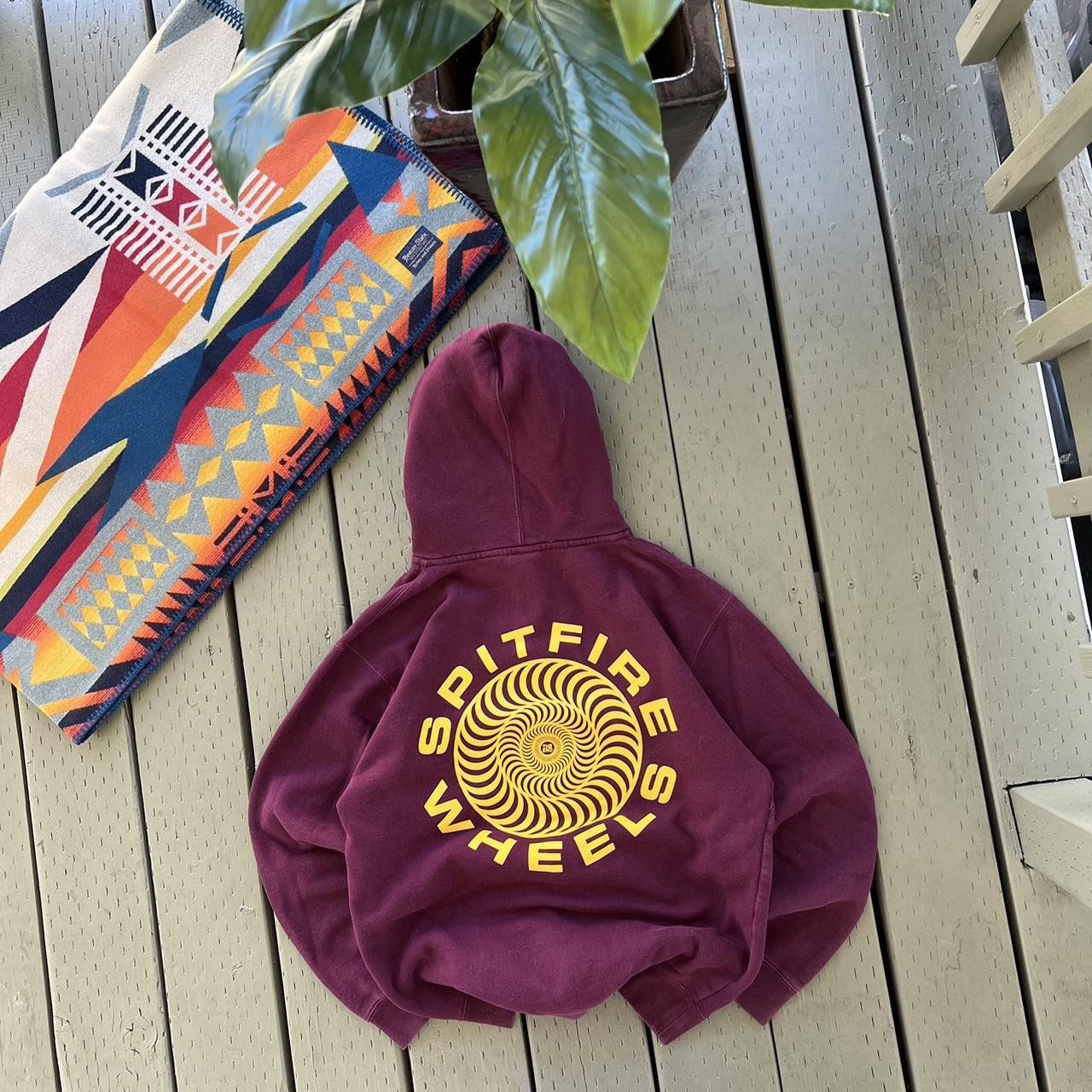 Spitfire Vintage Y2K Spitfire Skateboards Hoodie Size M Size US M / EU 48-50 / 2 - 5 Thumbnail