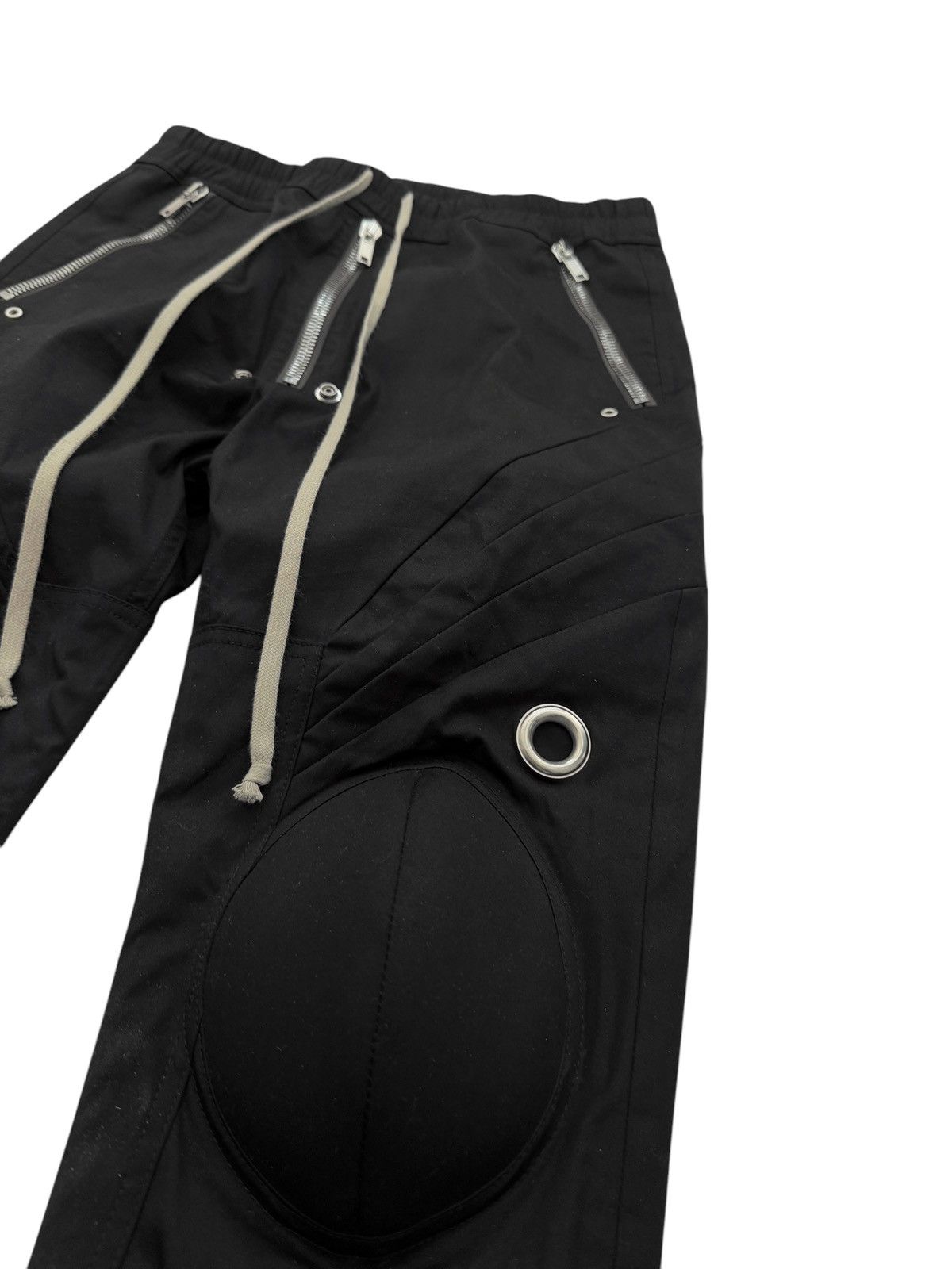 Rick Owens RARE Fogachine Knee Pad Armor Biker Pants Size US 32 / EU 48 - 3 Thumbnail