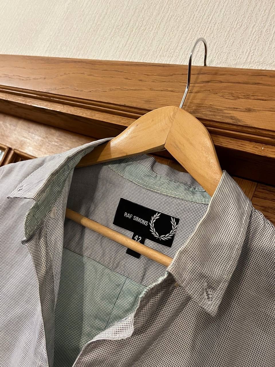 Fred Perry × Raf Simons Short sleeve buttoned shirt Size US XS / EU 42 / 0 - 14 Thumbnail