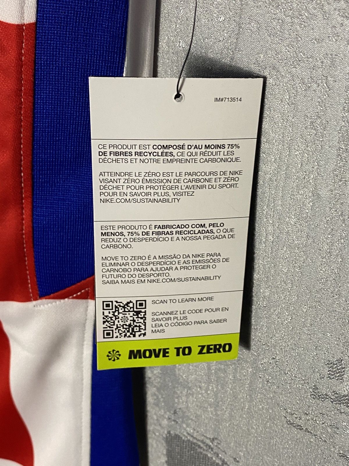 Nike 2020 Croatia Nike Soccer Football Jersey Kit Team Size S New Size US S / EU 44-46 / 1 - 4 Thumbnail