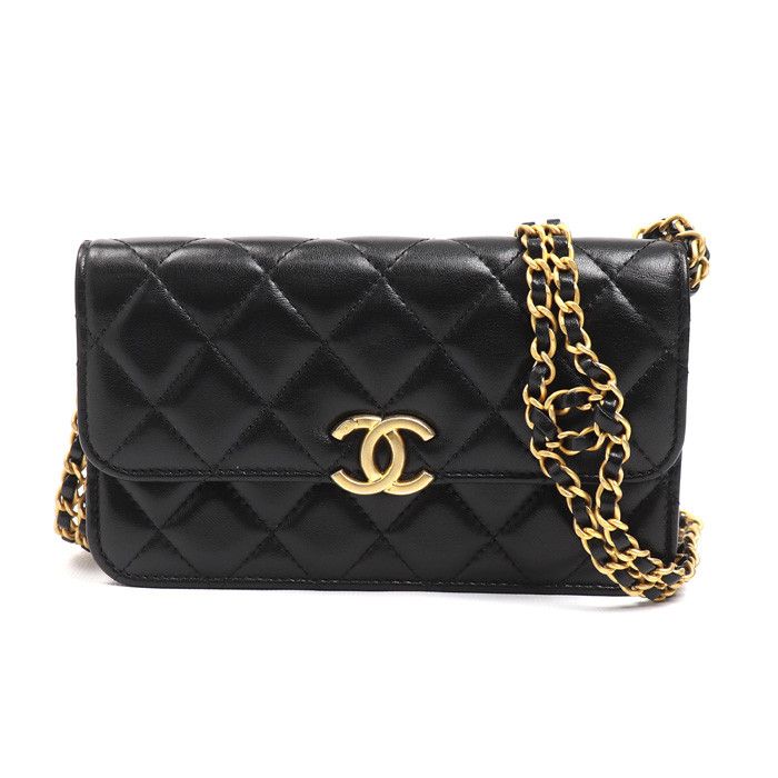 Chanel Chanel CHANEL Matelasse Lambskin Shoulder Bag Leather Shoulder Bag AP3106 DUTY FREE for USA Size ONE SIZE - 1 Thumbnail