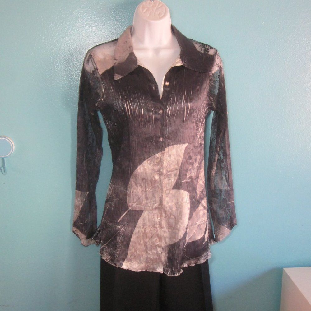 Other Komarov Blouse Lace Up Back Size M Size M / US 6-8 / IT 42-44 - 1 Thumbnail