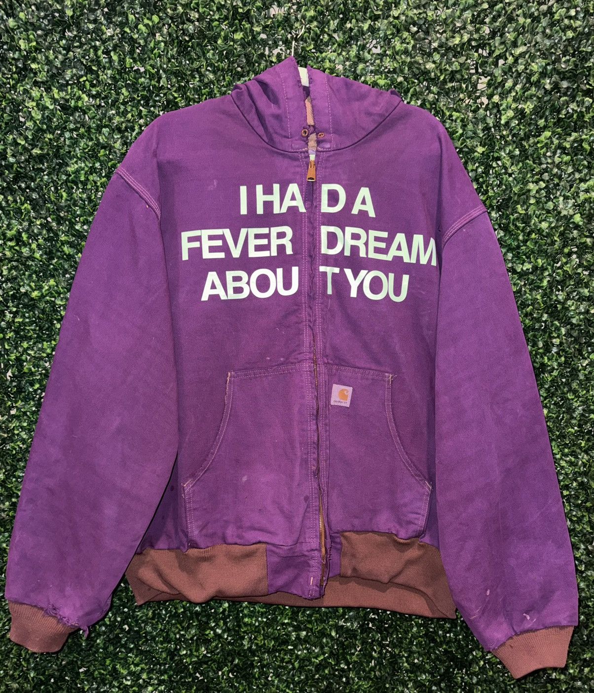 Other Artificial Fever repurposed Carhartt zip jacket Size US XXL / EU 58 / 5 - 1 Thumbnail