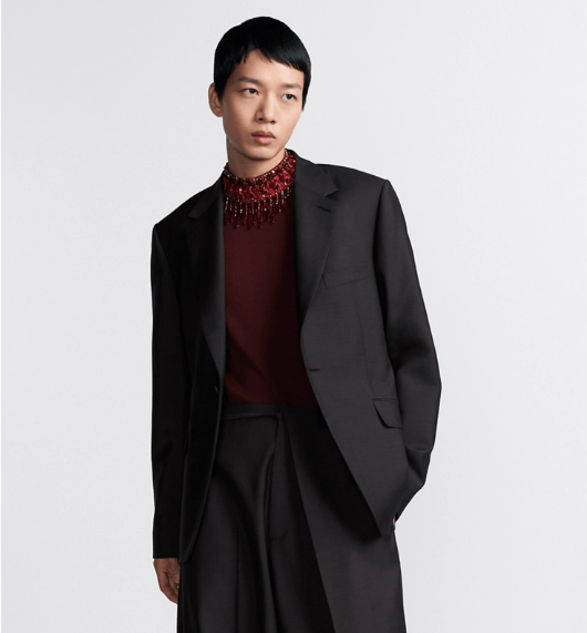Dior o1w1db11225 443C25 Classic Jacket in Anthracite Gray Size US M / EU 48-50 / 2 - 4 Thumbnail