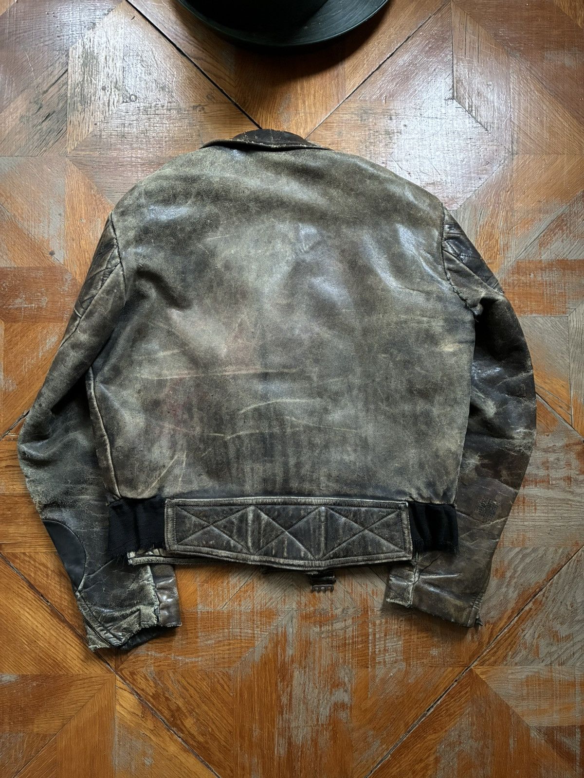 Vintage Vintage 1960s-70s Leather Biker Jacket Size US M / EU 48-50 / 2 - 4 Thumbnail
