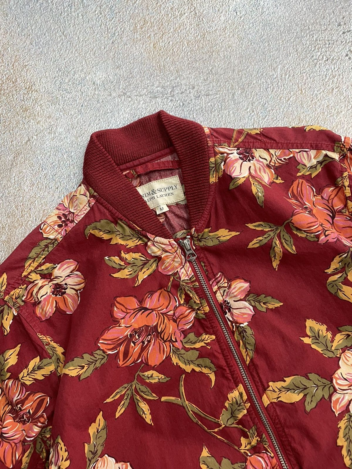 Denim & Supply Ralph Lauren Denim And Supply Ralph Lauren Floral Bomber Jacket Size US S / EU 44-46 / 1 - 3 Thumbnail
