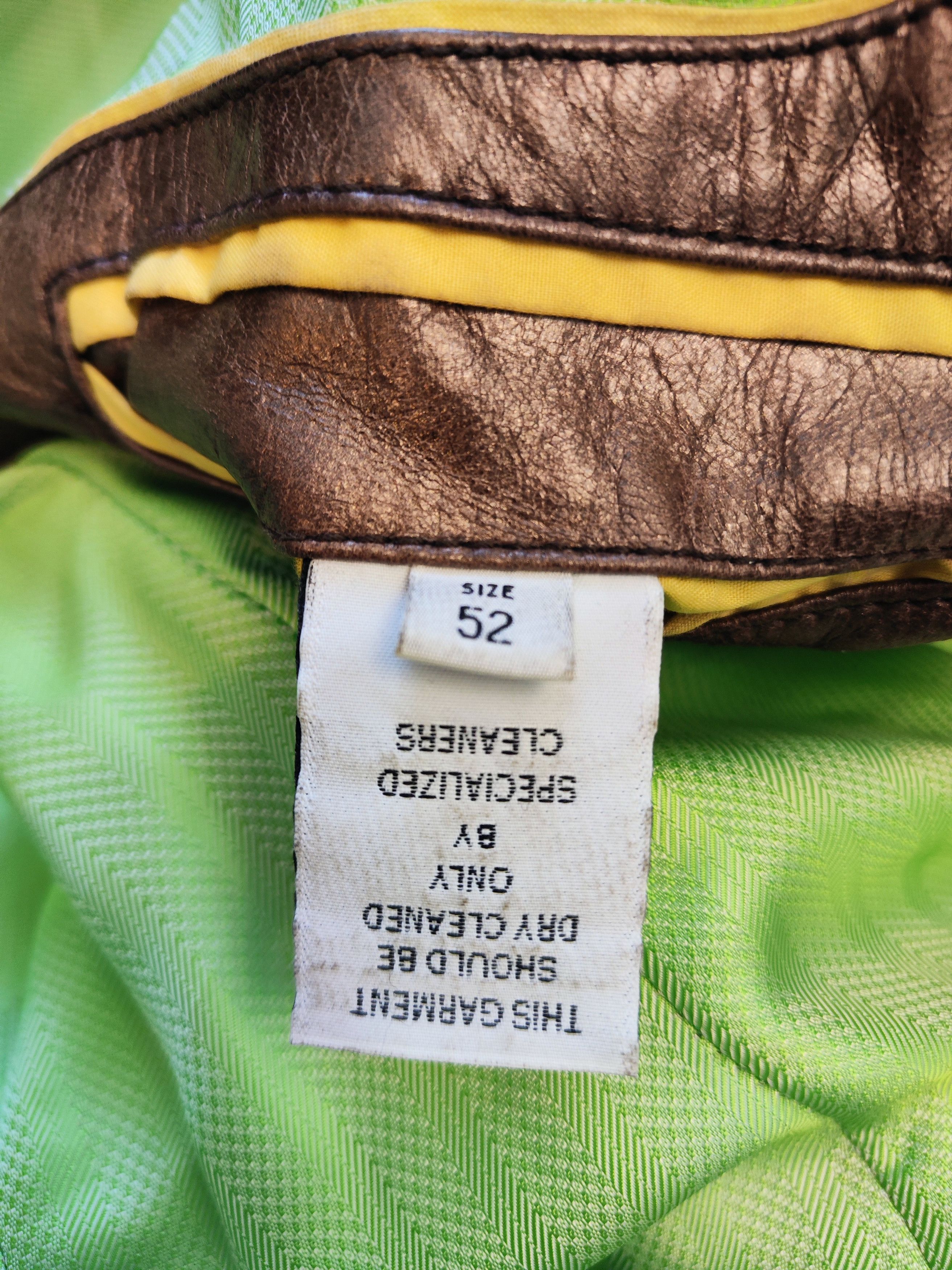 Ozwald Boateng GRAIL! Runway gold leather jacket SS07.Like Tom Ford Size US L / EU 52-54 / 3 - 12 Thumbnail