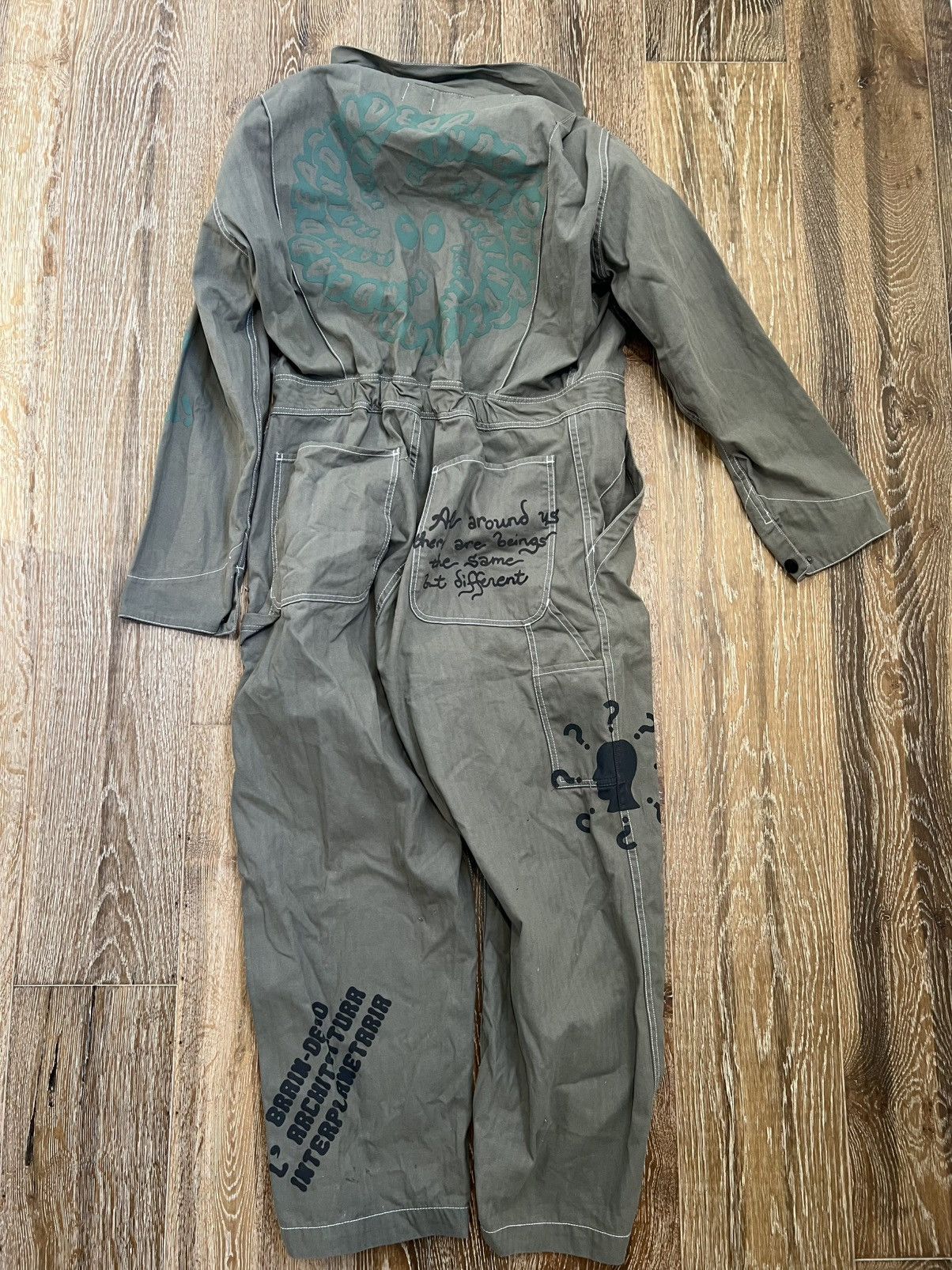 Brain Dead Brain dead mechanic jumpsuit Size US 30 / EU 46 - 3 Thumbnail