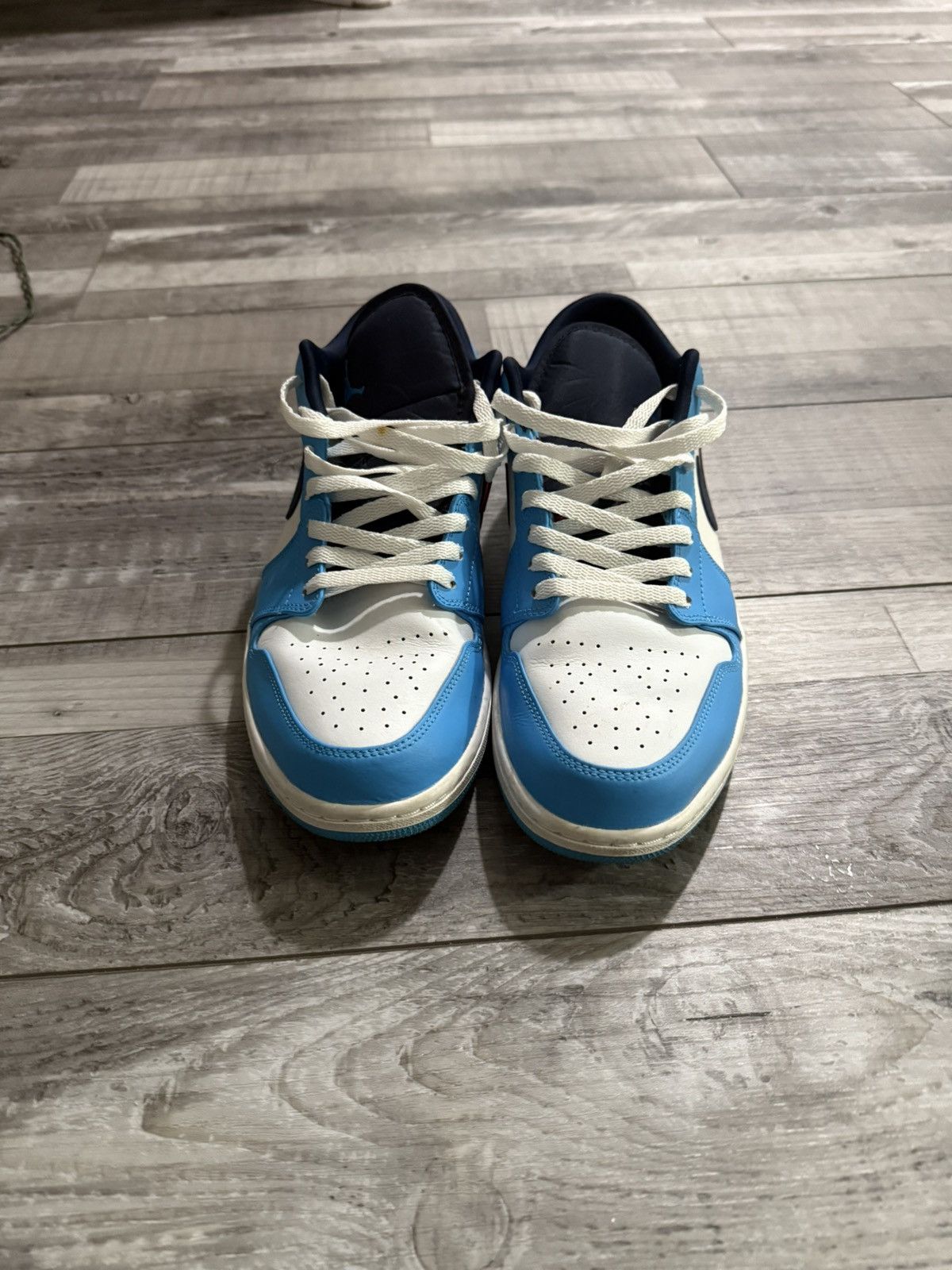 Jordan Brand Nike Air Jordan 1 Low UNC Size US 13 / EU 46 - 6 Thumbnail