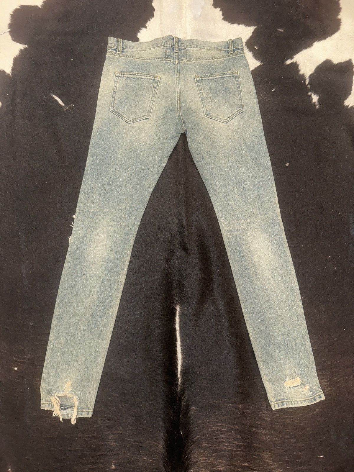 Saint Laurent Paris Saint Laurent Hedi Slimane jeans (super skinny) Size US 32 / EU 48 - 11 Thumbnail