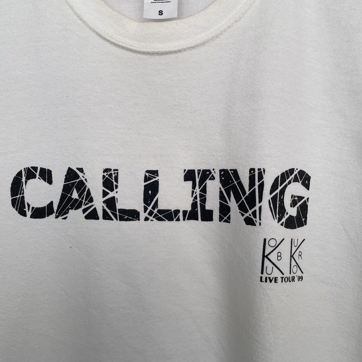 Band Tees Vintage Japanese Band Kobukuro Calling Live Tour 2009 Tee Size US S / EU 44-46 / 1 - 6 Thumbnail