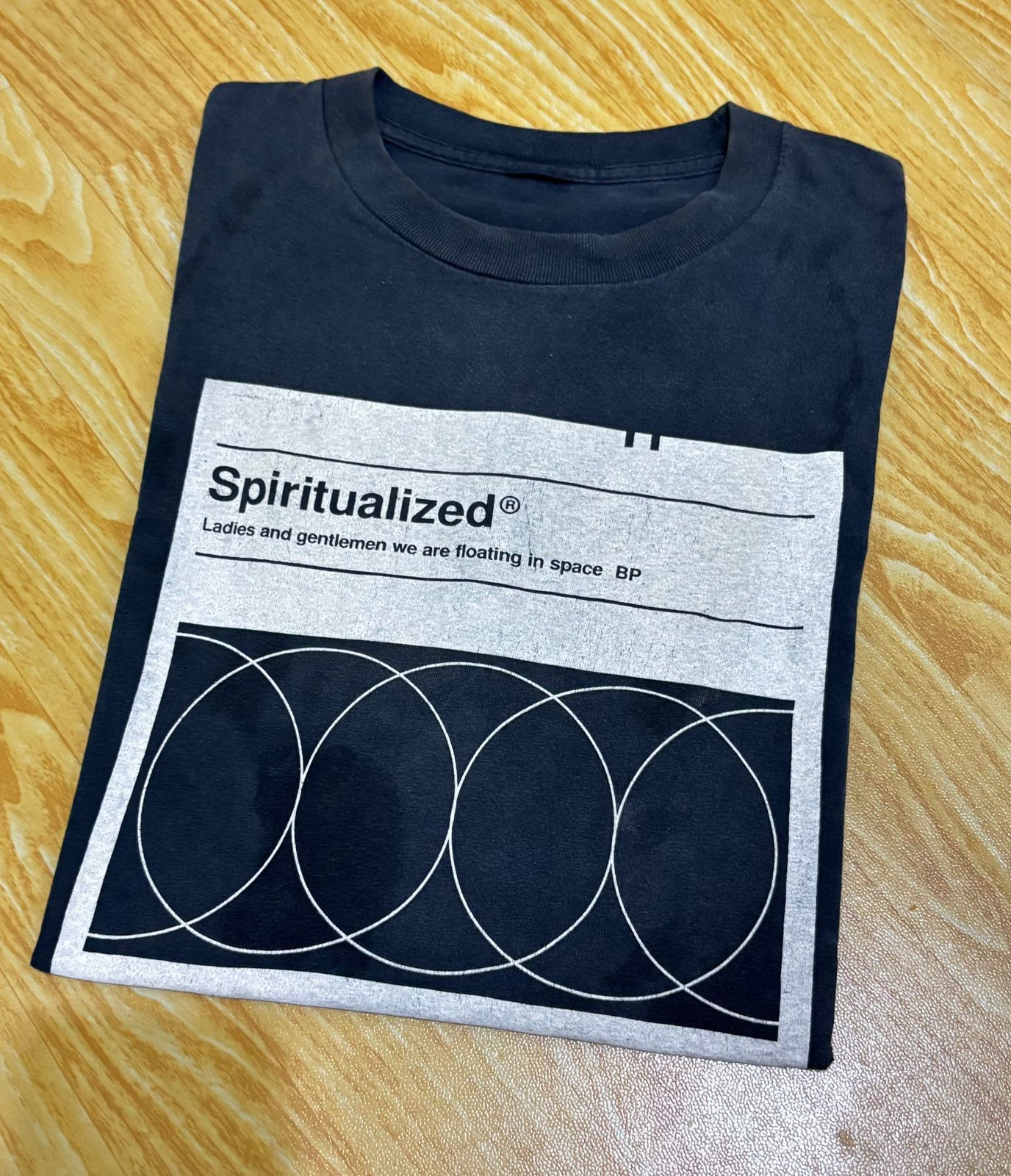 Band Tees VTG spiritualized Shirt Spacemen 3,The Verve,Slowdive,Ride, Size US L / EU 52-54 / 3 - 1 Thumbnail