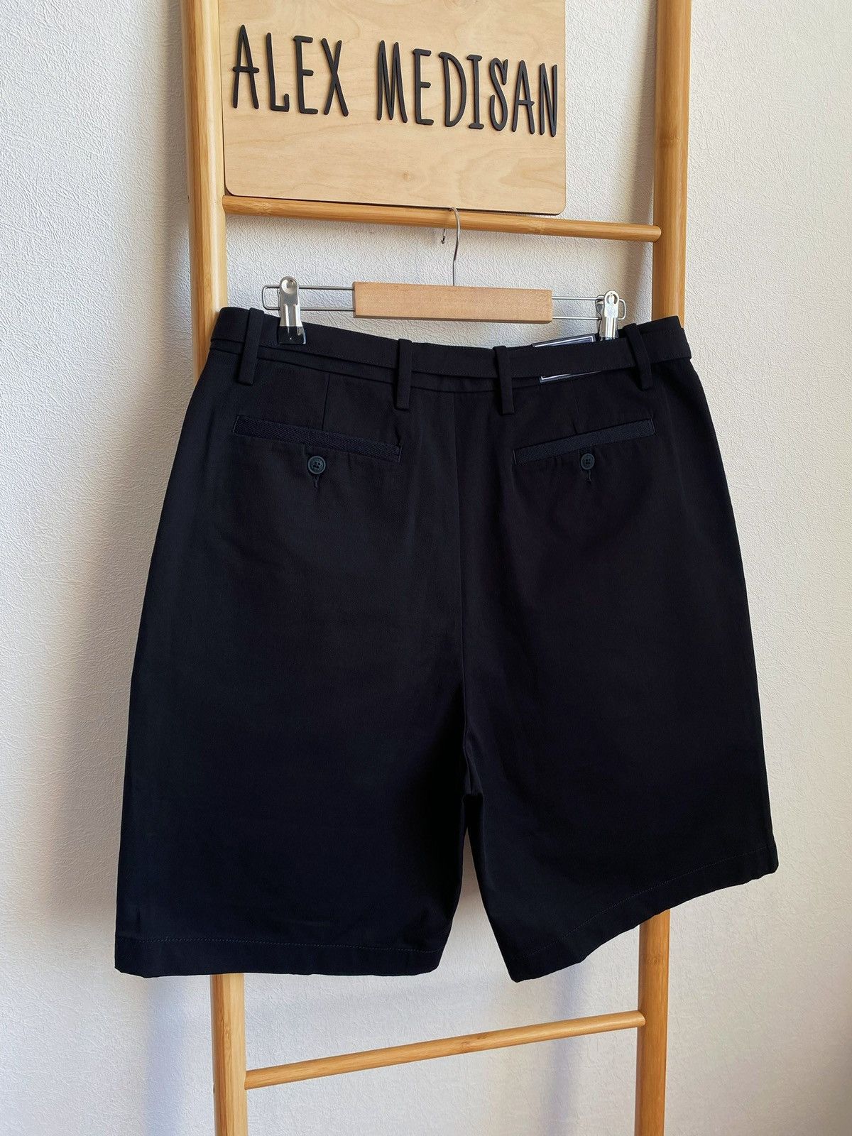 Tommy Hilfiger Hilfiger Collection Solid Pleated Shorts Size US 32 / EU 48 - 15 Thumbnail