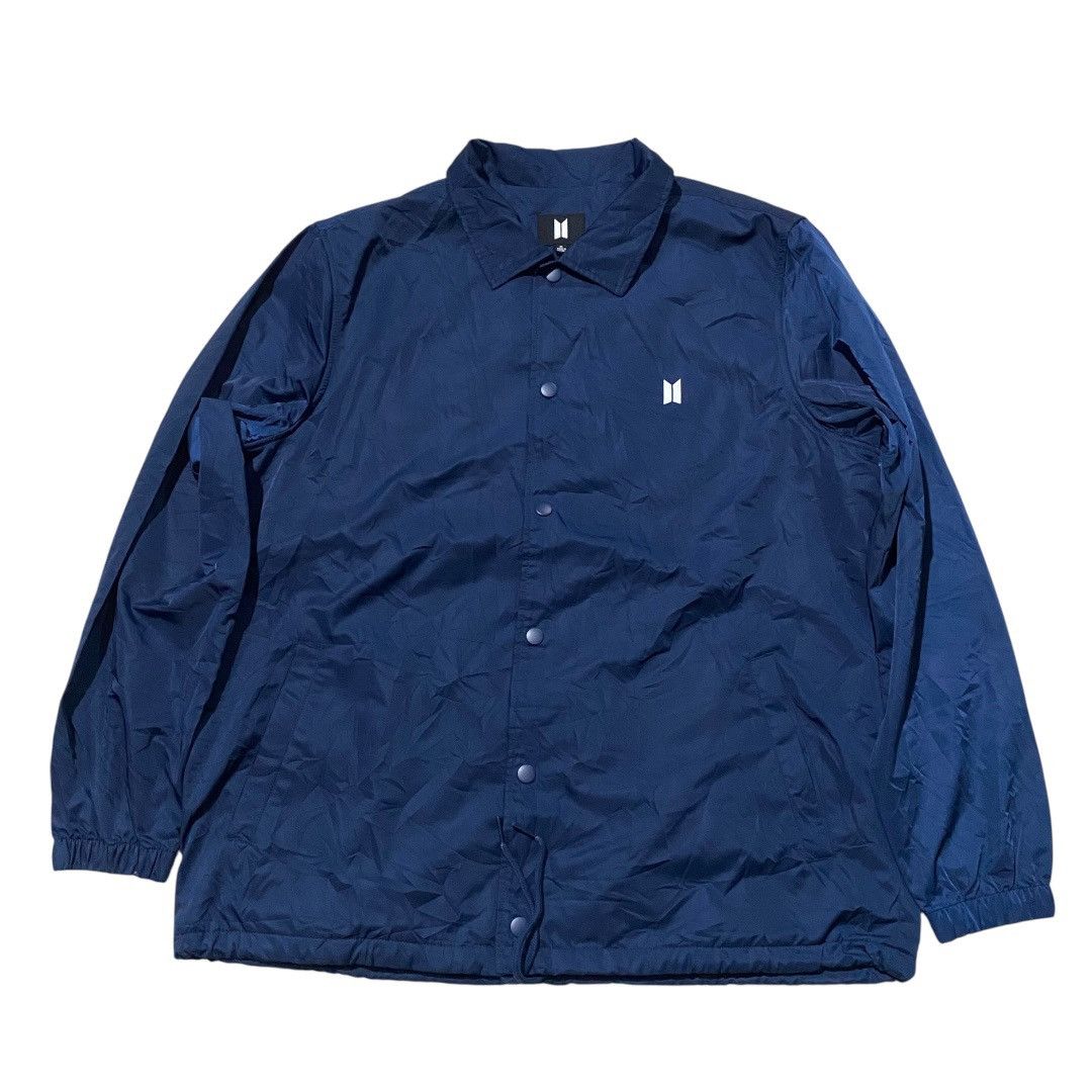 Other BTS varsity fake love navy coach jacket Size US M / EU 48-50 / 2 - 1 Thumbnail