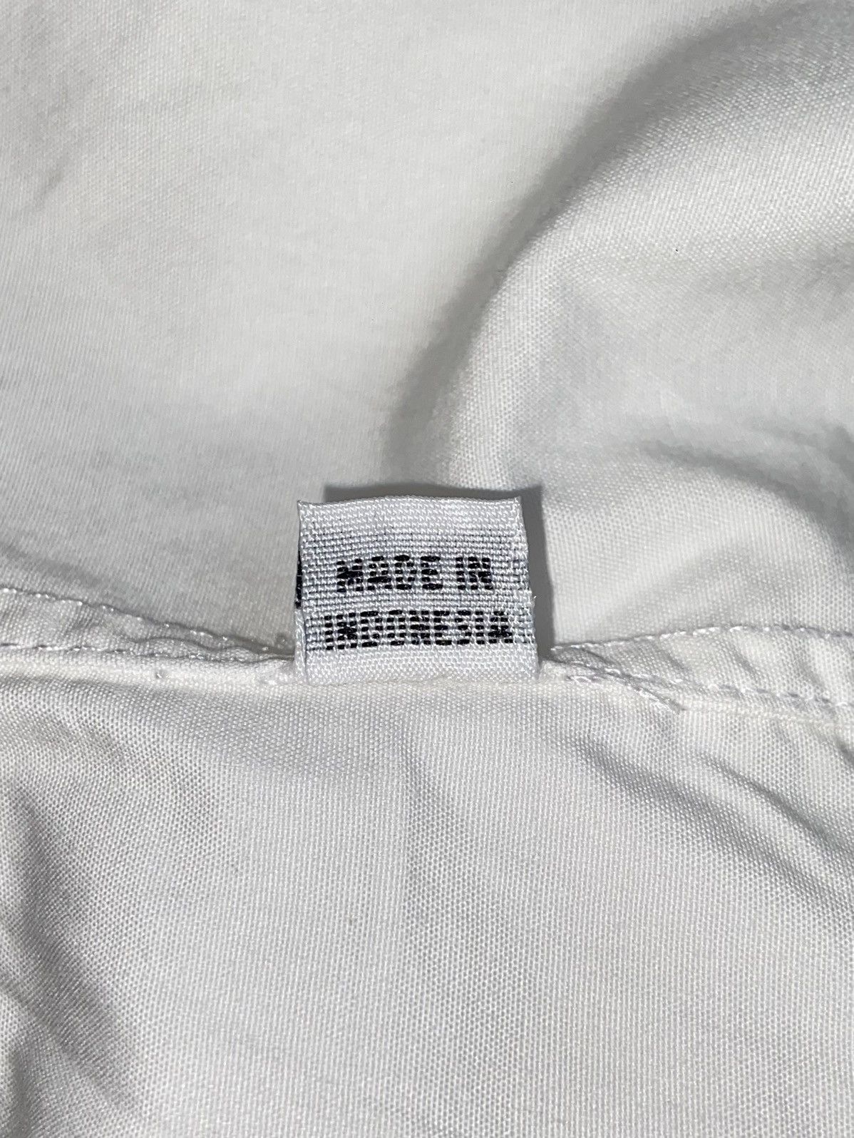 Issey Miyake × Japanese Brand × Vintage PREPOTENTE White Motive Shirt Size US L / EU 52-54 / 3 - 15 Thumbnail